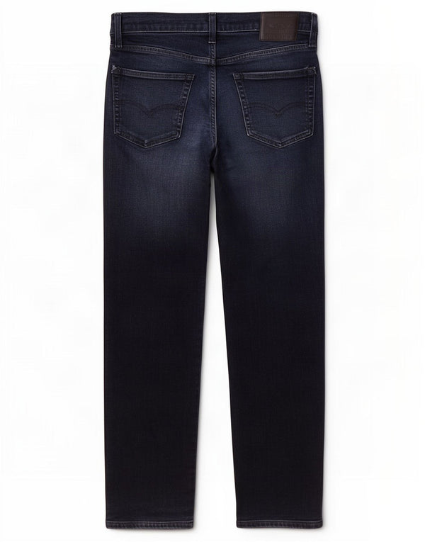 Jeans retos masculinos Levi's W32 L27 algodão azul marinho