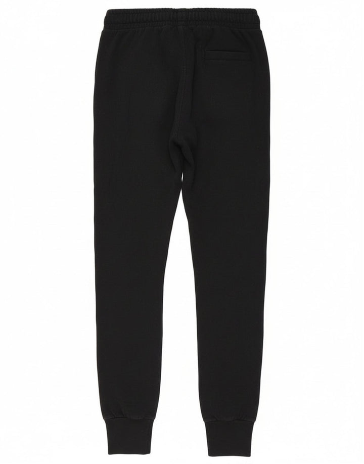 Calça de treino feminina Kappa Joggers grande algodão preto