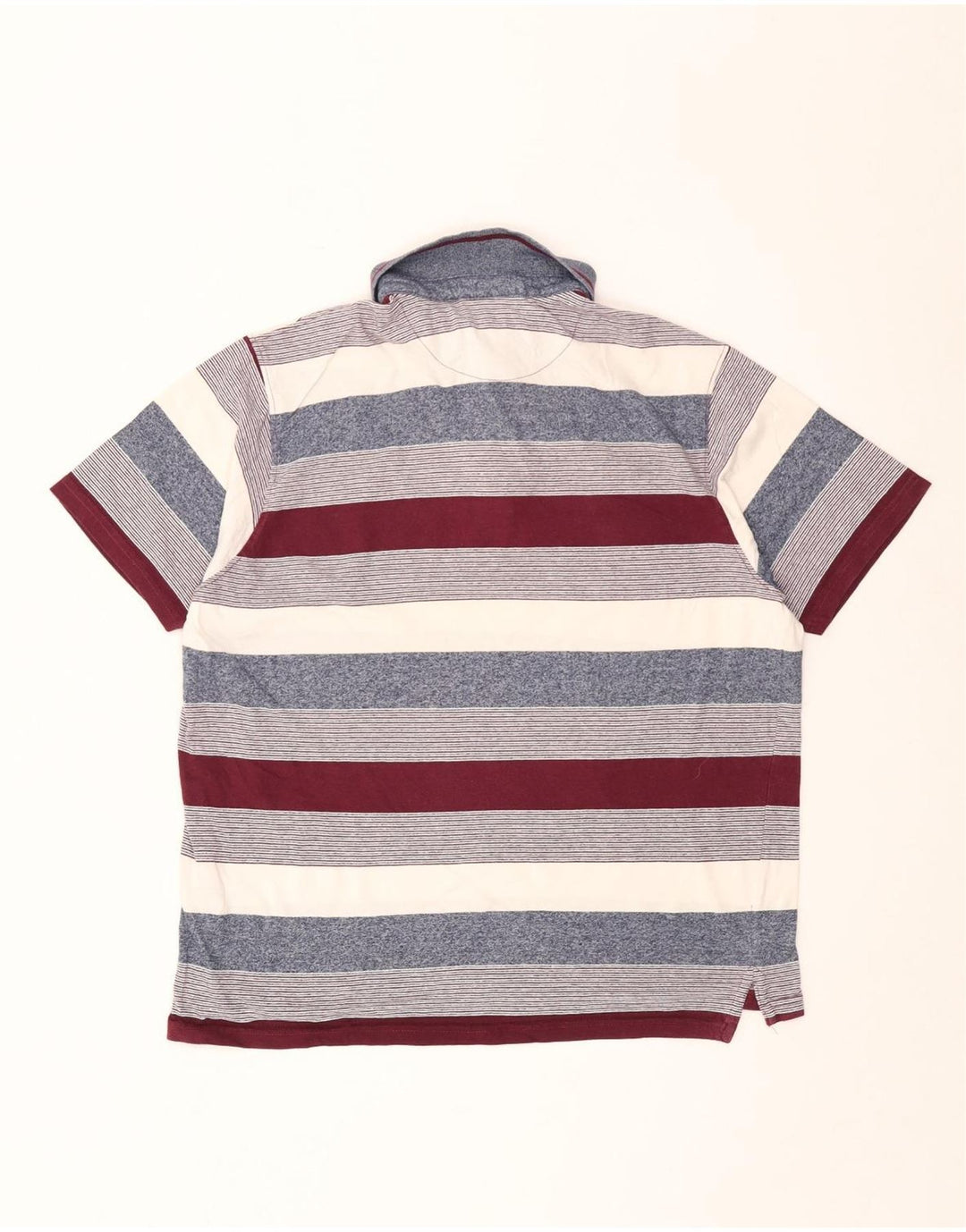 Camisa polo masculina Pierre Cardin Regular Fit grande listrada multicolorida