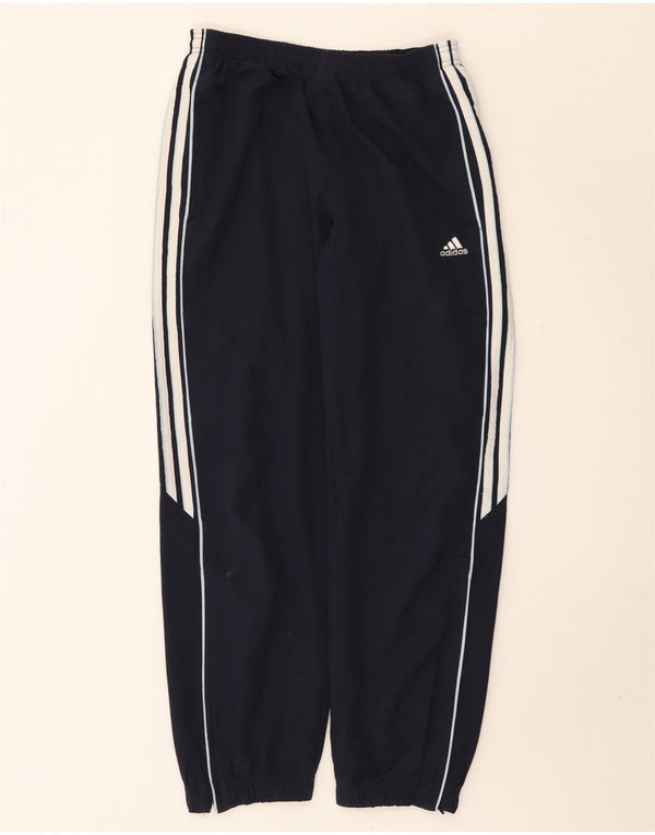 Calça de treino masculina Adidas médio azul marinho poliéster