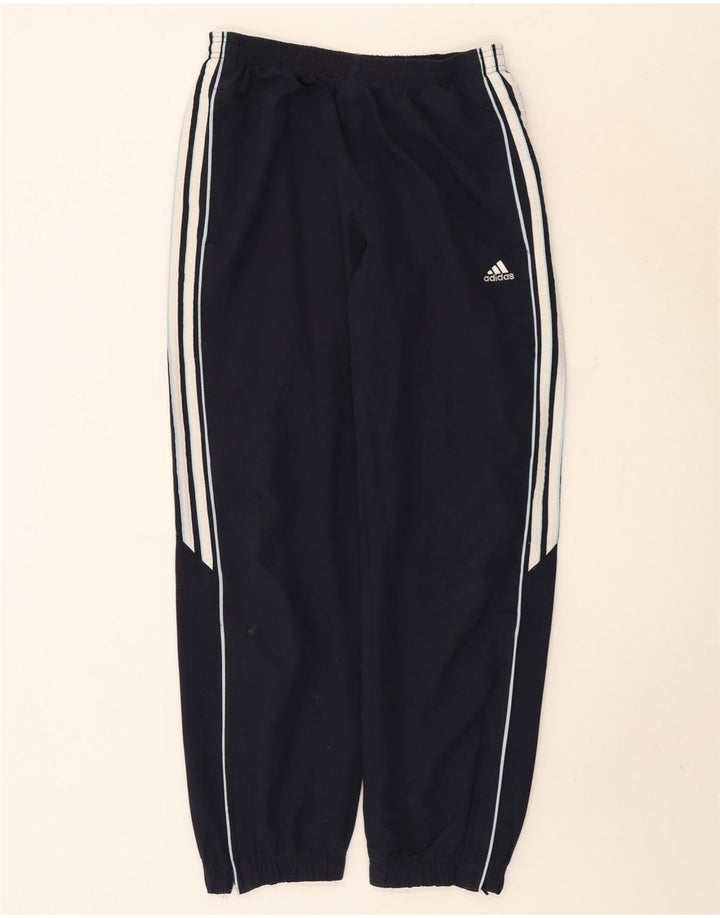 Calça de treino masculina Adidas médio azul marinho poliéster