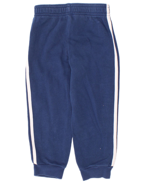 Calças de treino Adidas Baby Girls Joggers 18-24 meses algodão azul marinho