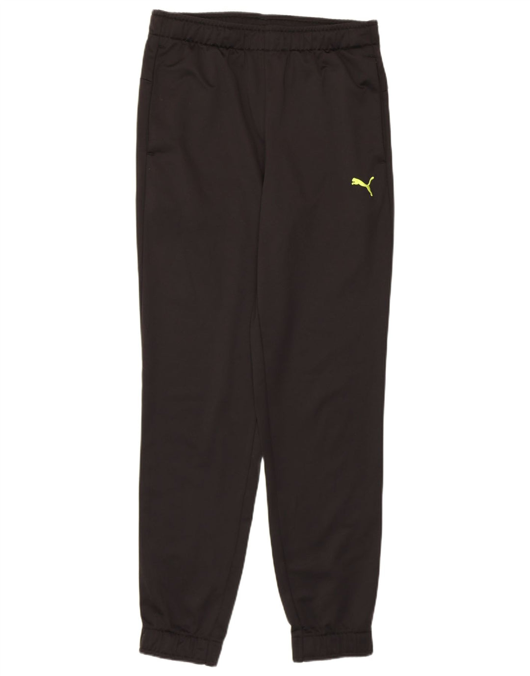 Calça de treino masculina PUMA joggers poliéster preto pequeno