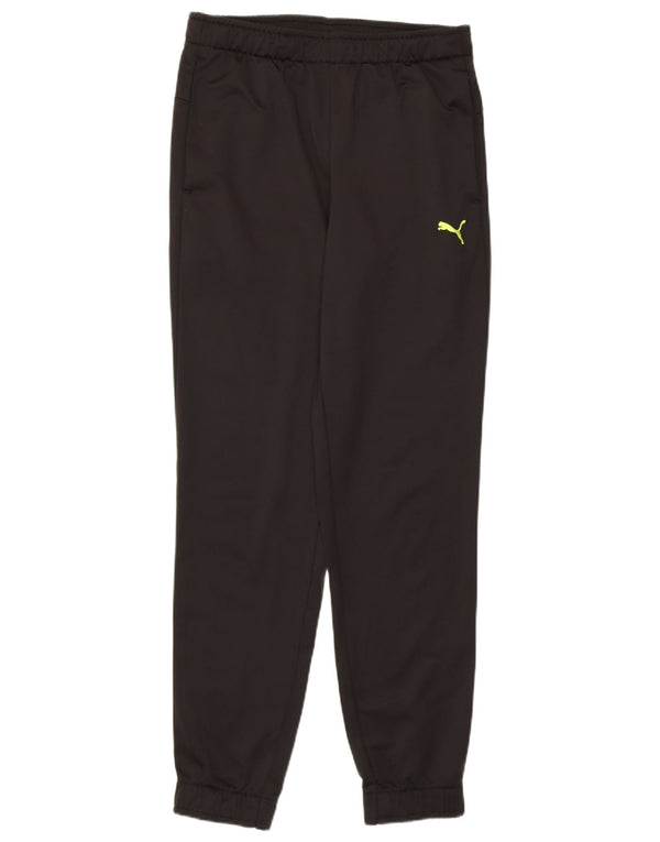 Calça de treino masculina PUMA joggers poliéster preto pequeno