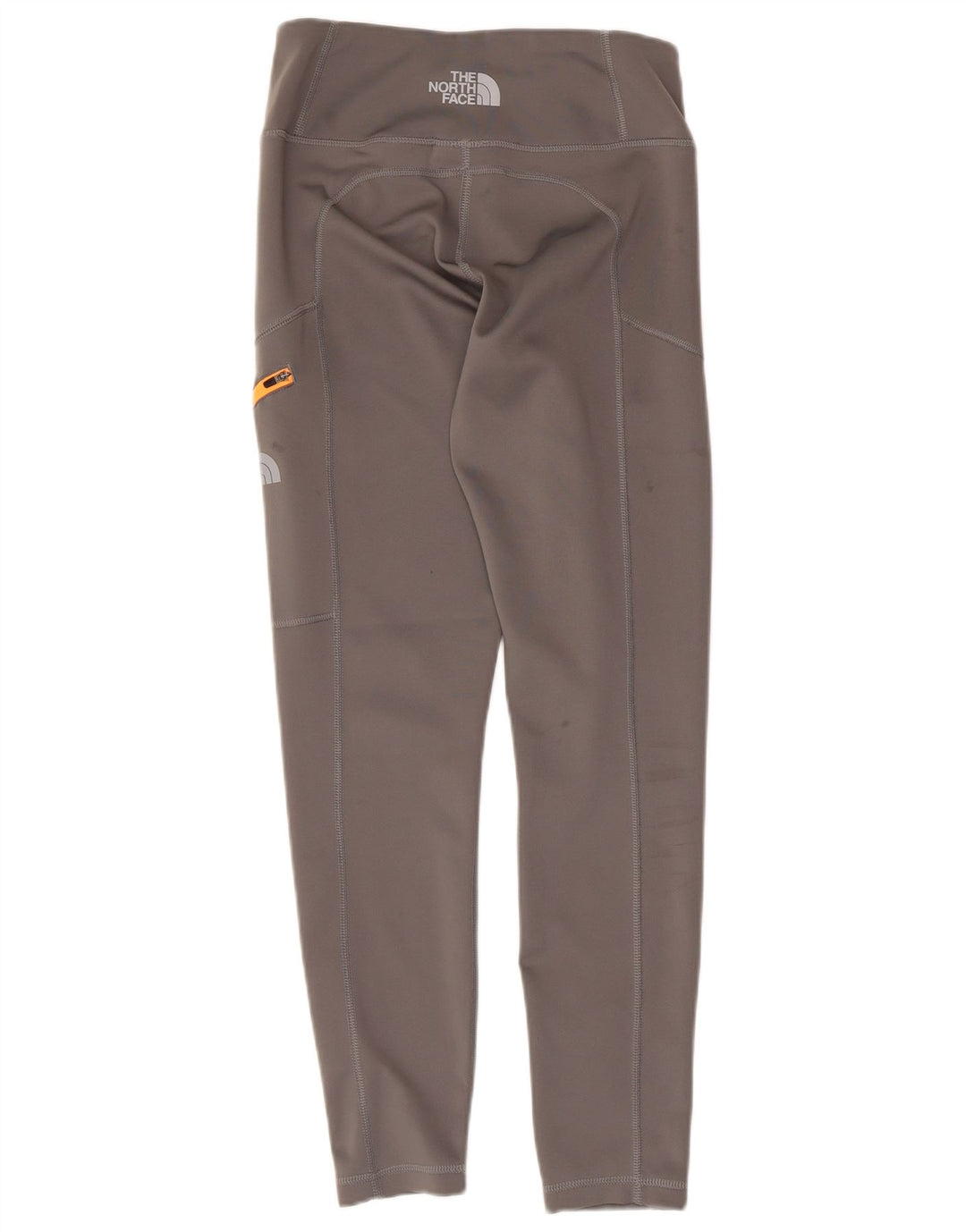 Leggings gráficas femininas The North Face UK 12 poliéster cinza médio