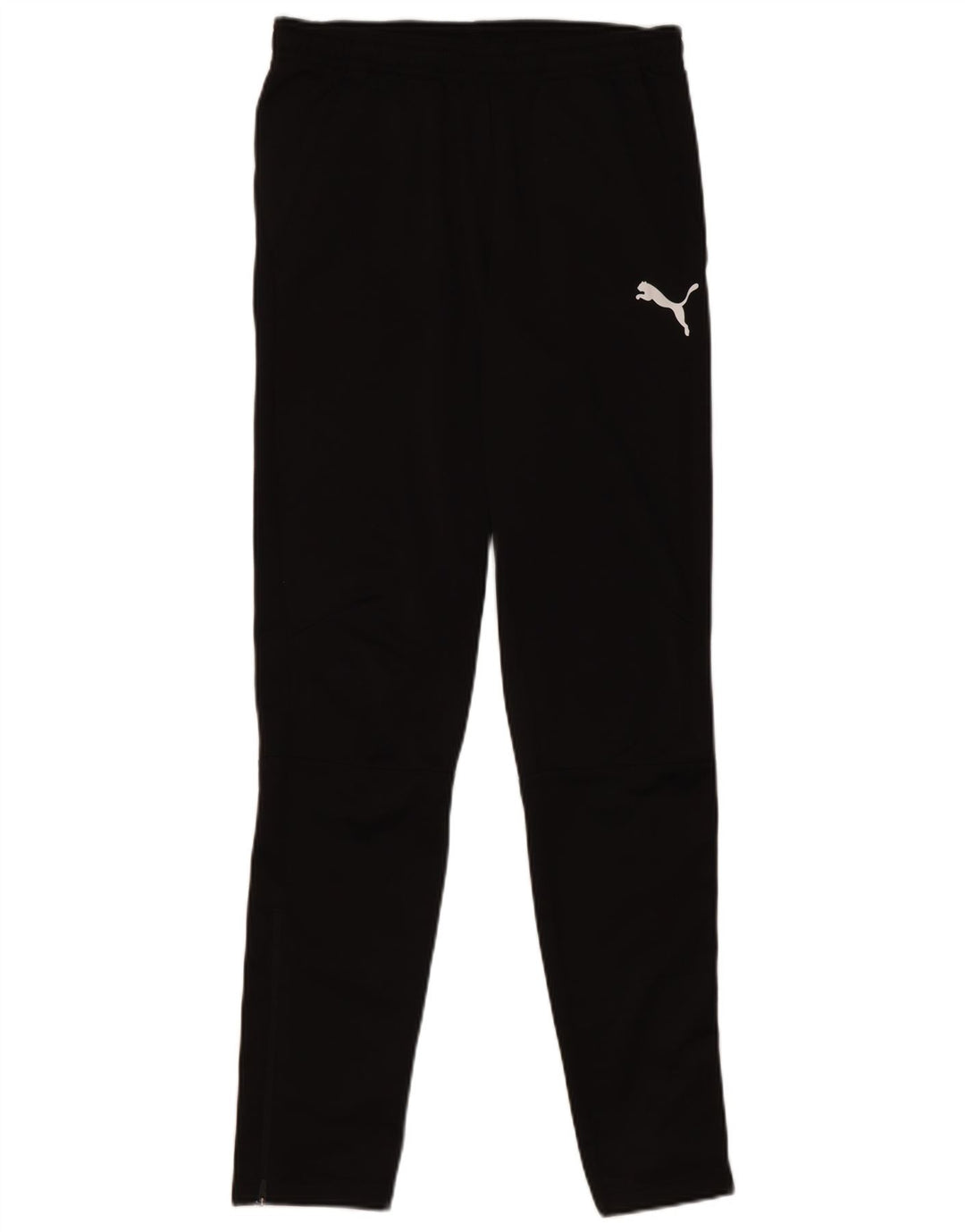 Calça de treino masculina Puma pequena preta poliéster