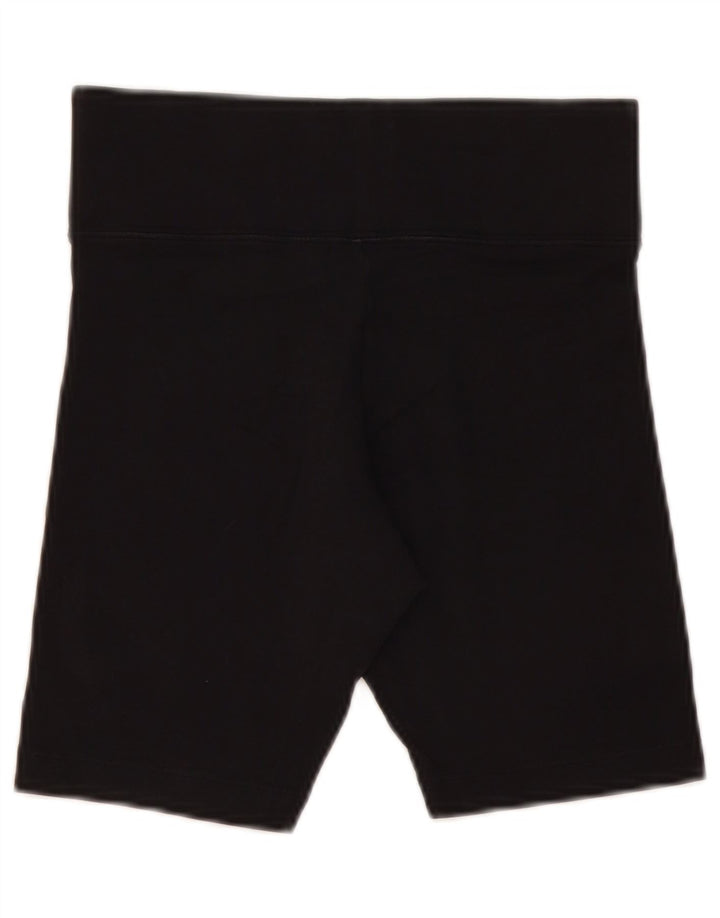 Shorts esportivo feminino Nike UK 8 pequeno algodão preto