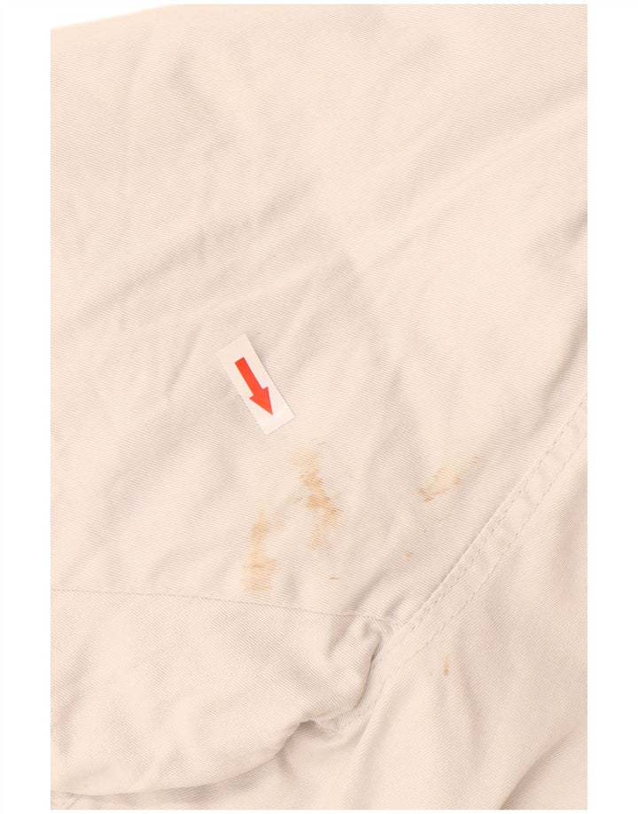 Sobretudo gráfico uniforme masculino UK 40 grande branco