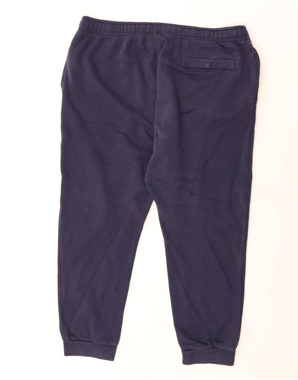Calça de treino masculina Nike Joggers XL azul marinho algodão