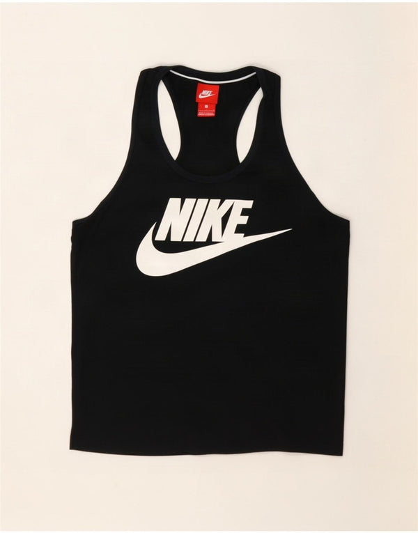 Camiseta Nike Feminina Graphic Top UK 16 Grande Preto