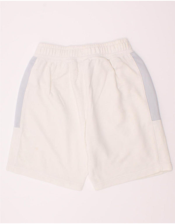 Shorts esportivos gráficos Nike Boys 10-11 anos médio branco colorblock algodão