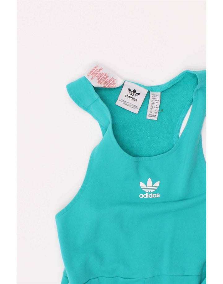 Macacão Adidas Menino Sem Mangas 2-3 Anos Azul