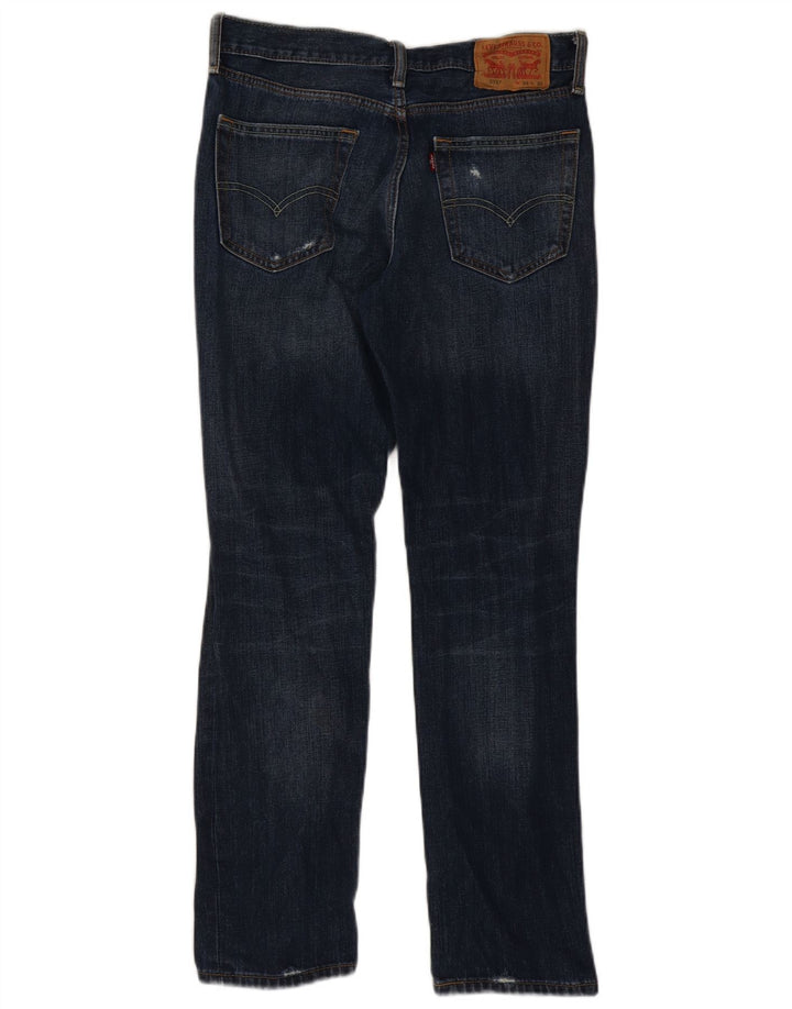 Calça jeans feminina Levi's 511 Distressed Slim W31 L30 azul algodão
