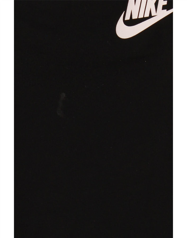 Nike Mens Treino Calças Joggers Pequeno Poliéster Preto