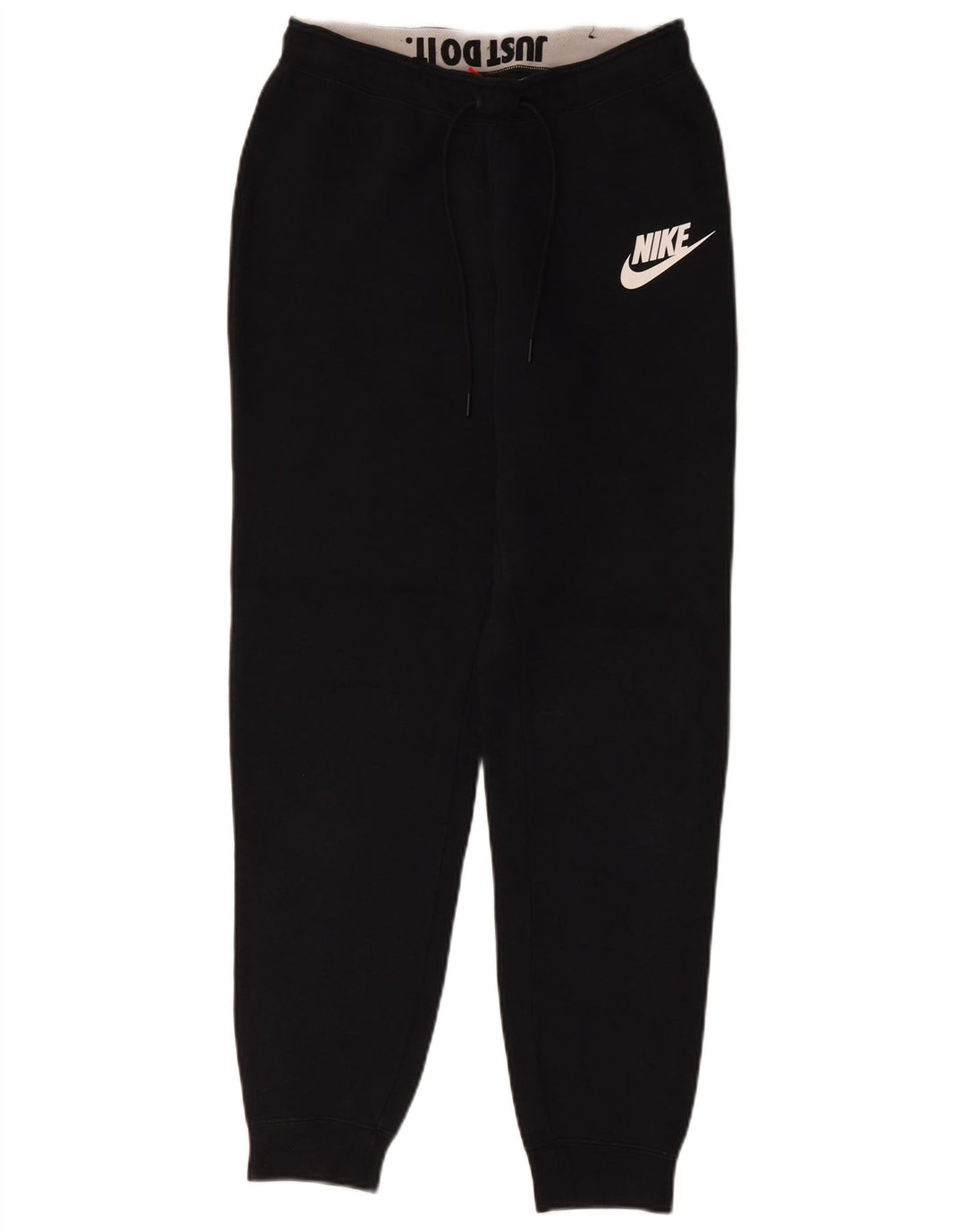 Nike Mens Treino Calças Joggers Pequeno Algodão Preto