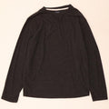 IZOD Mens Top Long Sleeve Medium Grey Polyester Vintage Izod and Second-Hand Izod from Messina Hembry 