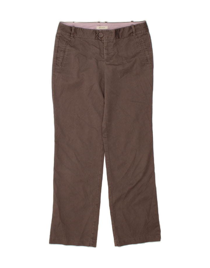 DOCKERS Womens Straight Chino Trousers US 8 Medium W30 L32 Brown Cotton Vintage Dockers and Second-Hand Dockers from Messina Hembry 