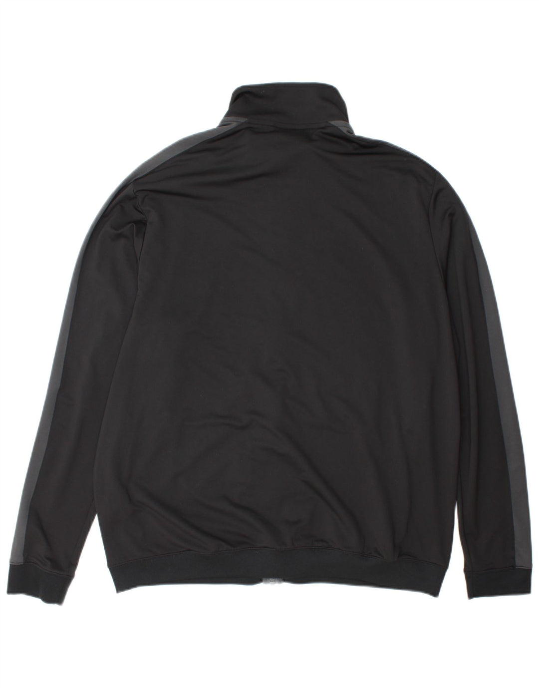 Nike Mens Tracksuit Top Jacket XL Preto Colorblock Poliéster