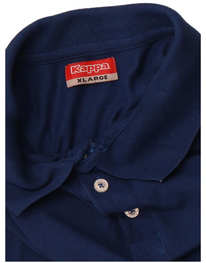 Camisa polo masculina KAPPA XL azul marinho