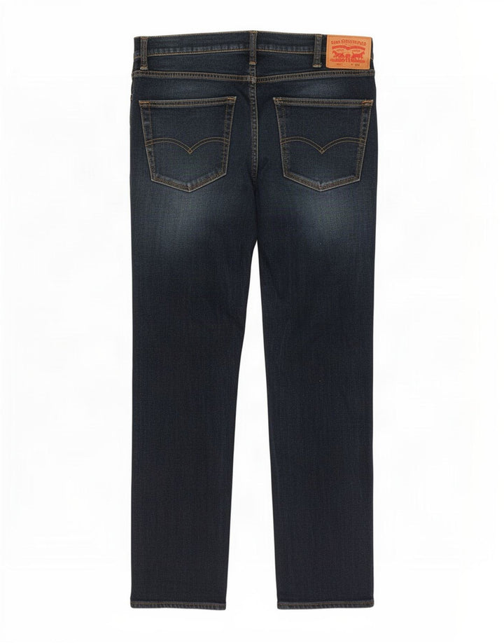 Levi's Masculino 511 Slim Jeans W38 L29 Azul Marinho Algodão