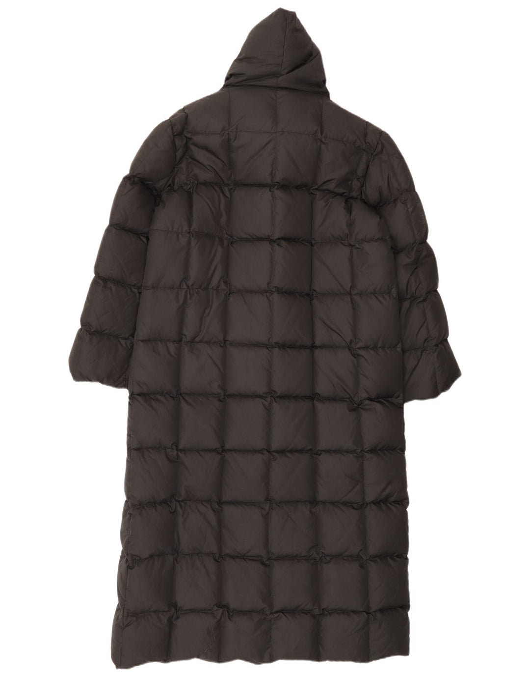Casaco acolchoado feminino vintage solto UK 14 médio preto