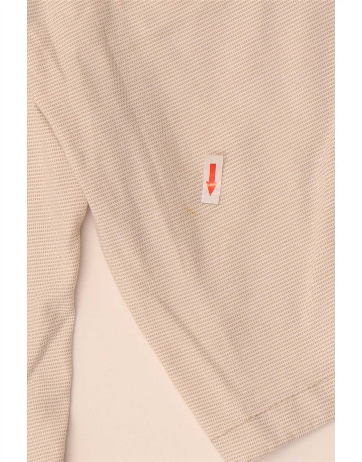 Zara Mens Sunset Chino Shorts EU 40 Médio W31 Off White Check
