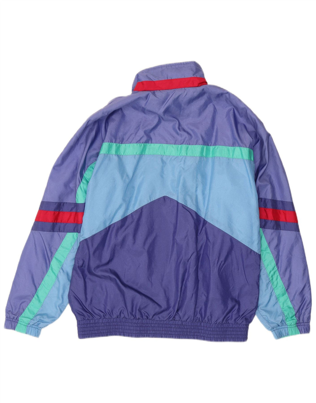 Sergio Tacchini Masculino Full Tracksuit IT 46 Pequeno Azul Colourblock Poliamida