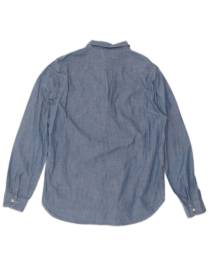 Camisa pulôver masculina Lee Indigo Regular Fit azul médio
