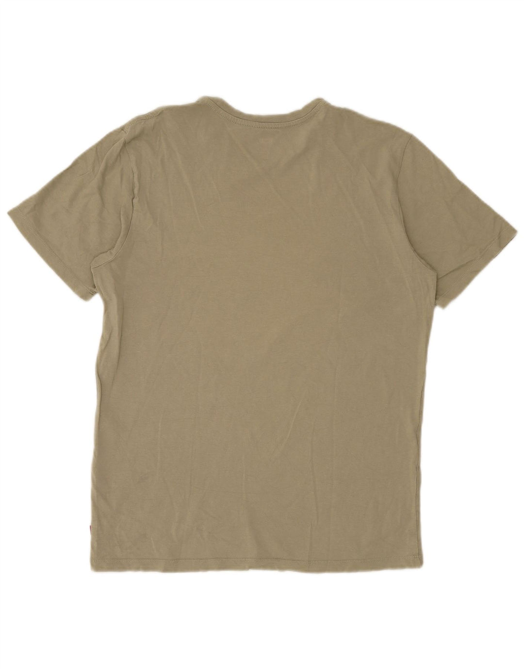 Camiseta gráfica masculina LEVI'S Top médio de algodão cáqui