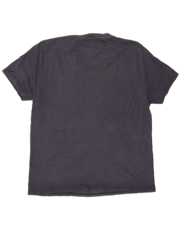 Musto Mens T-Shirt Top EU 54 XL Navy Blue