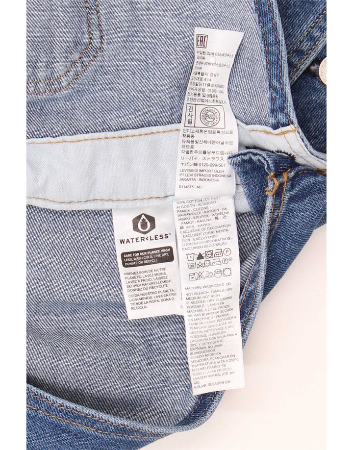 Levi's Masculino Cargo Dungarees Jeans Médio W36 L30 Azul Algodão