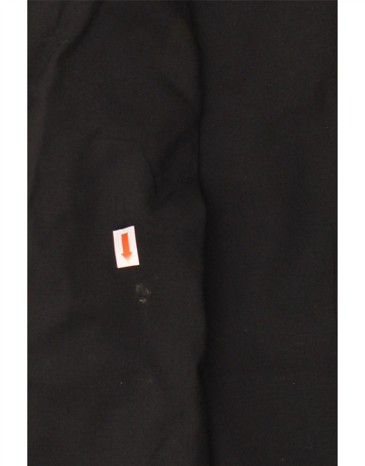 Jaqueta blazer masculina vintage com peito duplo IT 54 2XL lã preta