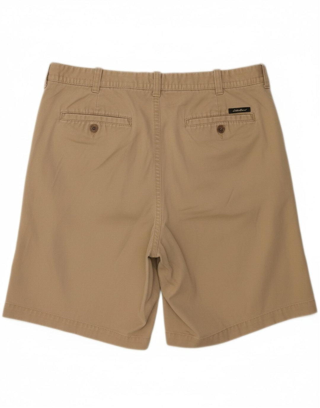 EDDIE BAUER Mens Chino Shorts W38 XL Algodão Bege