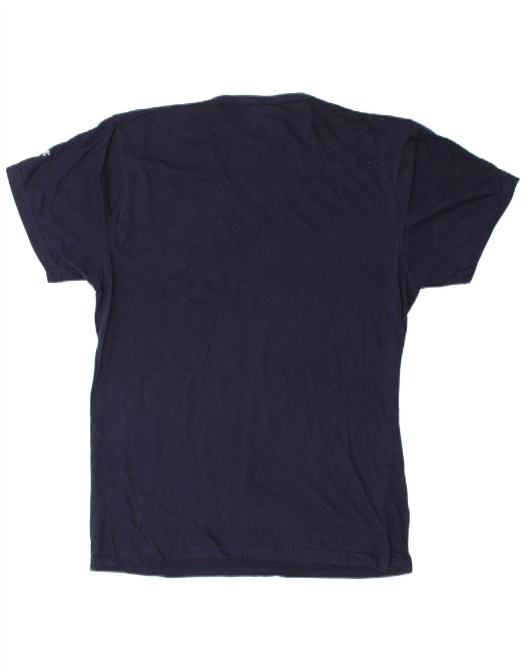 Camiseta masculina Diadora Top grande algodão azul marinho