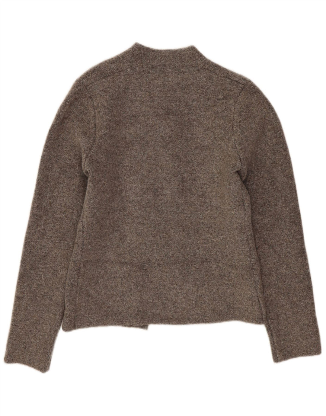 Suéter Zara Feminino Crop Cardigan Reino Unido 10 Pequeno Cinza