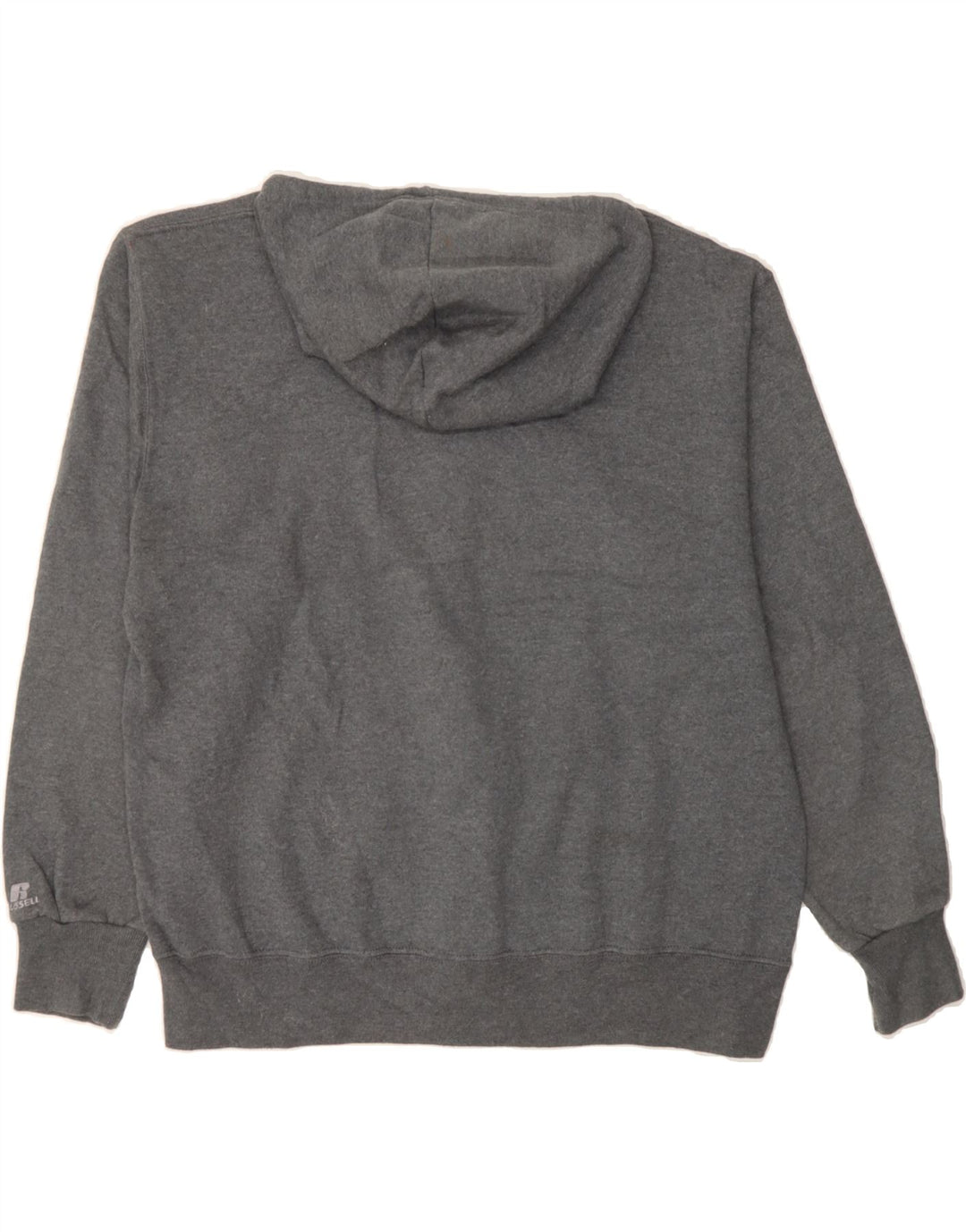 RUSSELL ATHLETIC Womens Zip Hoodie Sweater UK 18 XL Grey Cotton Vintage Russell Athletic and Second-Hand Russell Athletic from Messina Hembry 