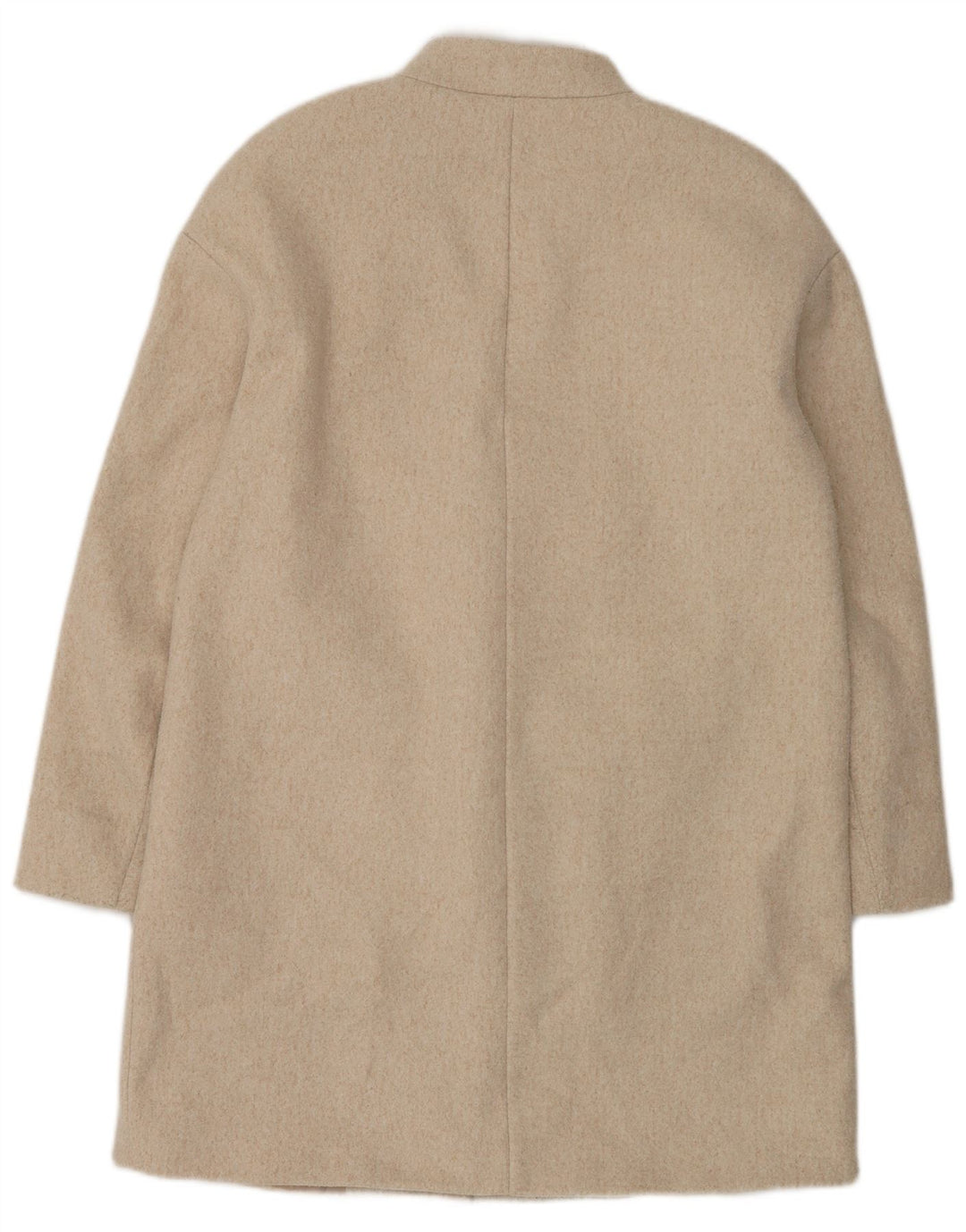 Sobretudo aberto oversized feminino Zara Reino Unido 6 XS bege
