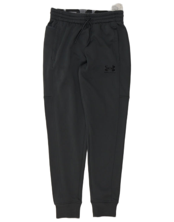 Under Armour Calça de treino masculina joggers poliéster cinza pequeno