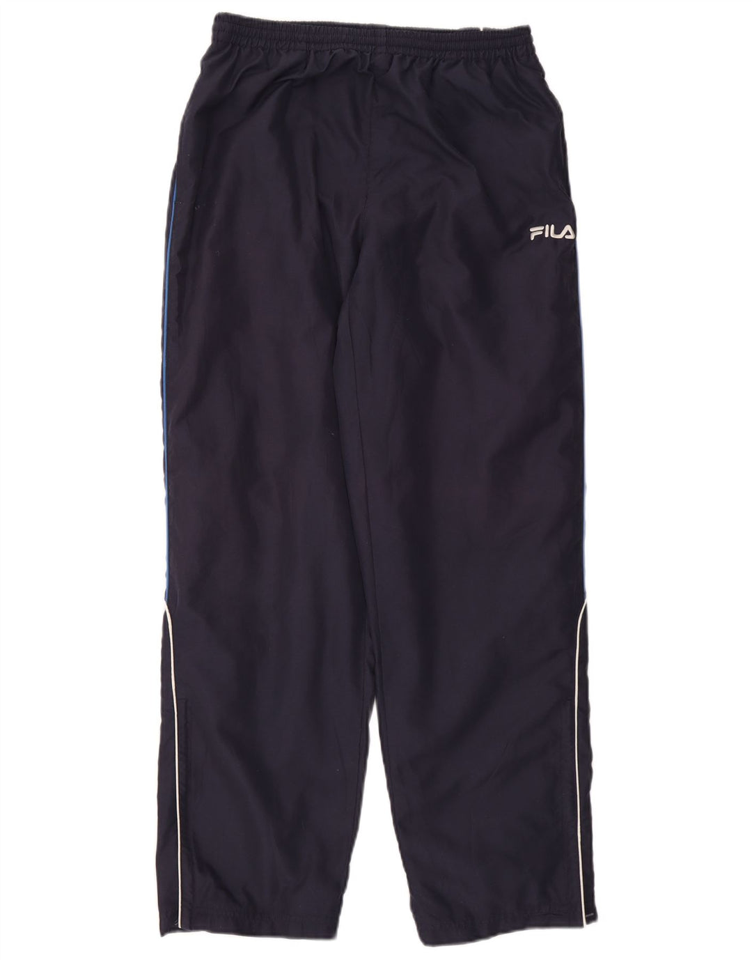 Calça de treino masculina Fila grande poliéster azul marinho