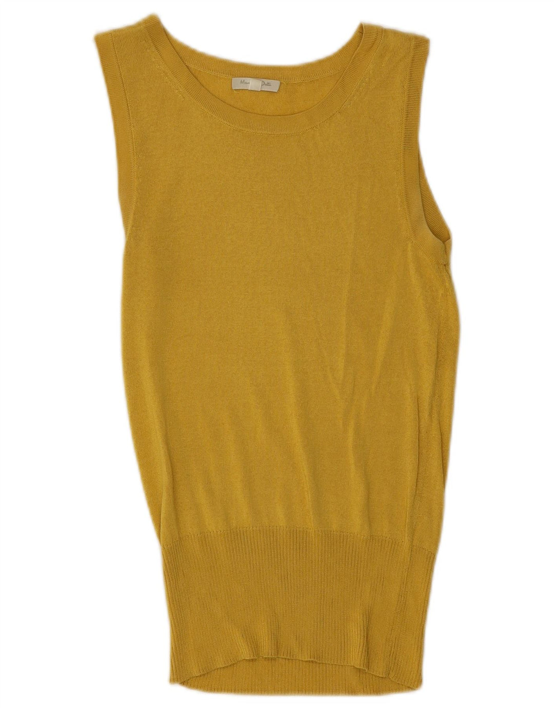 Colete feminino Massimo Dutti UK 12 médio amarelo