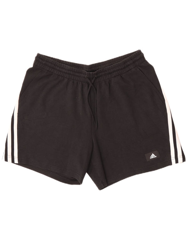 Shorts esportivos masculinos Adidas 2XL algodão preto