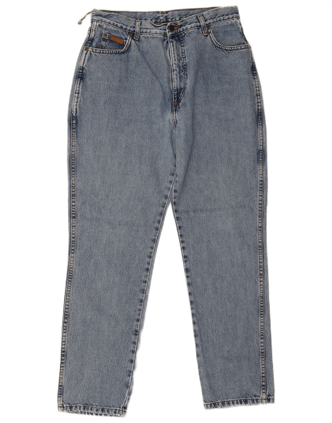 Wrangler Mens Tapered Jeans W32 L30 Azul Algodão