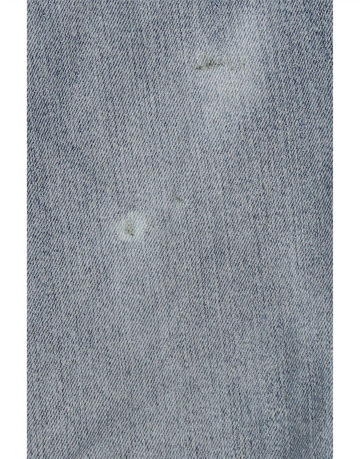 Calça jeans reta masculina WRANGLER regular fit W36 L30 algodão azul