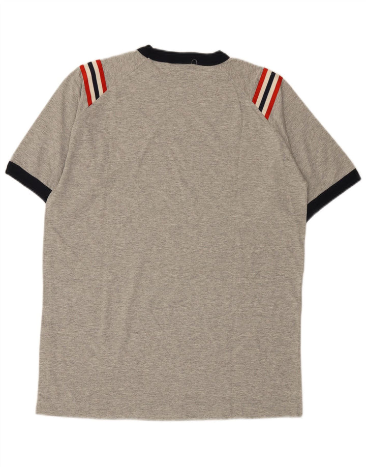 Camiseta masculina Lee algodão cinza médio