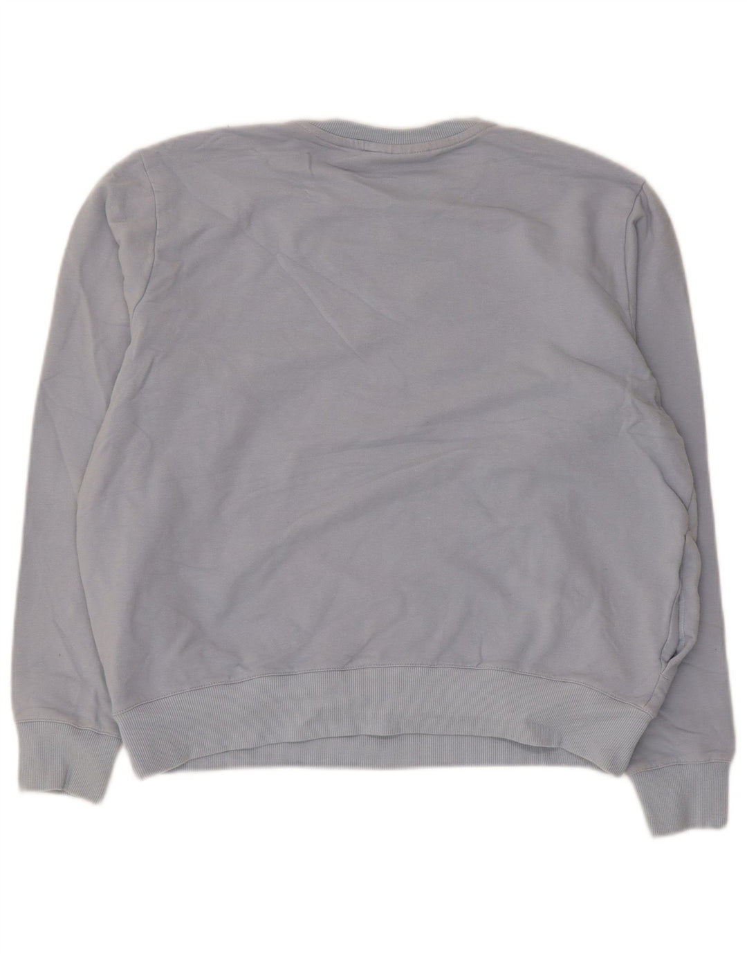 Fila moletom feminino jumper UK 16 grande algodão azul