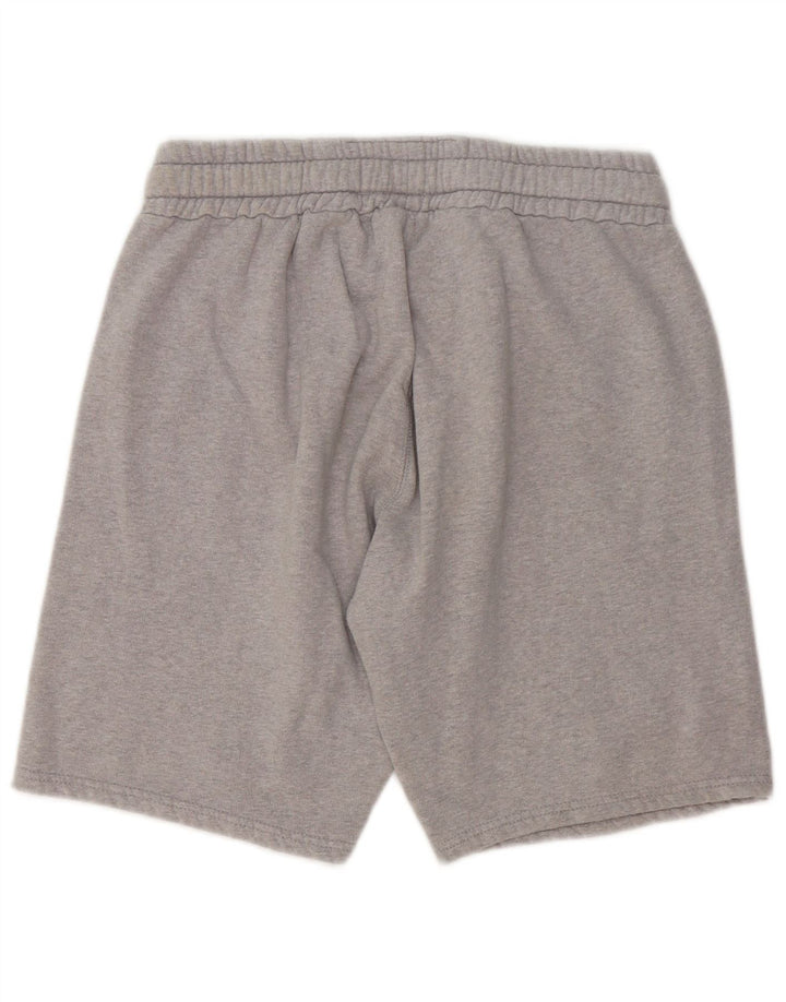 Superdry Mens Graphic Sport Shorts Médio Algodão Cinza