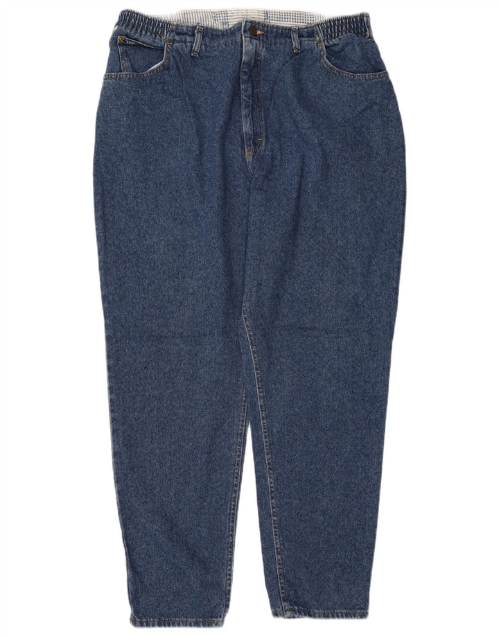 Jeans cônicos femininos LEE W40 L32 azul