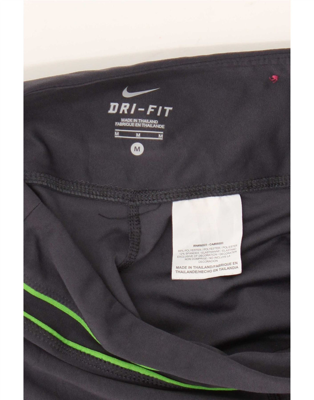 Calça Nike Dri Fit Capri Feminina UK 14 Cinza Médio Poliéster