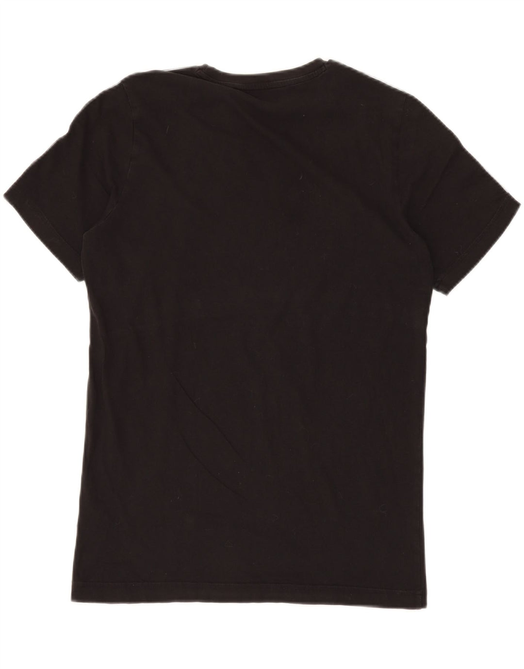 Camiseta masculina PUMA Graphic Top médio algodão preto