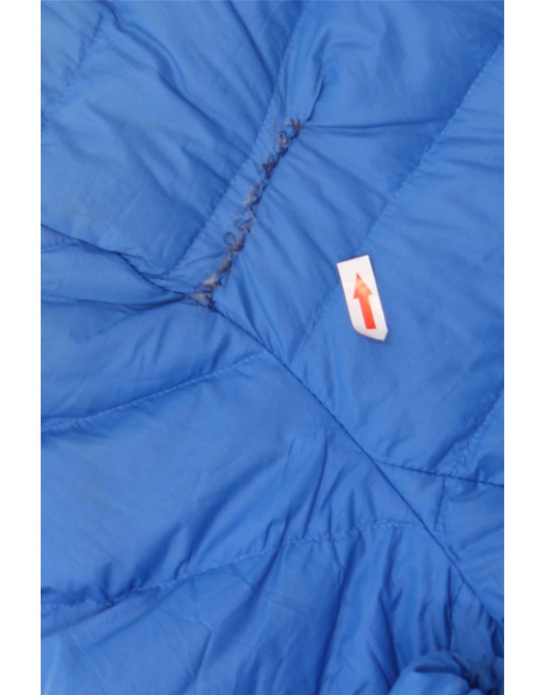 Jaqueta acolchoada feminina Marks & Spencer UK 14 grande azul poliamida